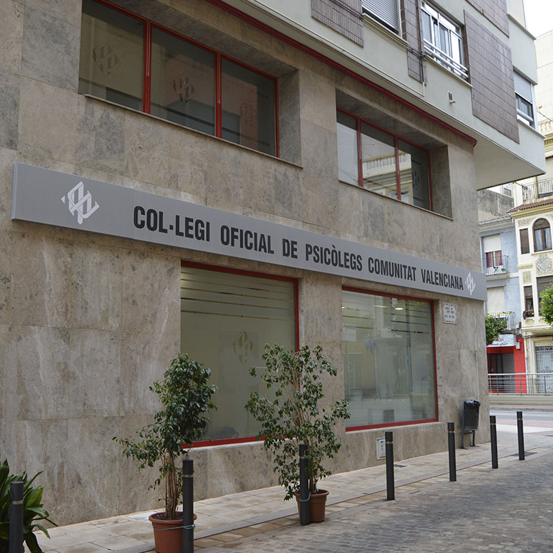 Reforma Fachada Colegio oficial de Psicólogos de la Comunidad Valenciana